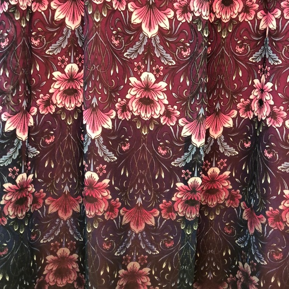 Nanette Lepore Dress in Pink Floral Size 12 - Picture 7 of 10